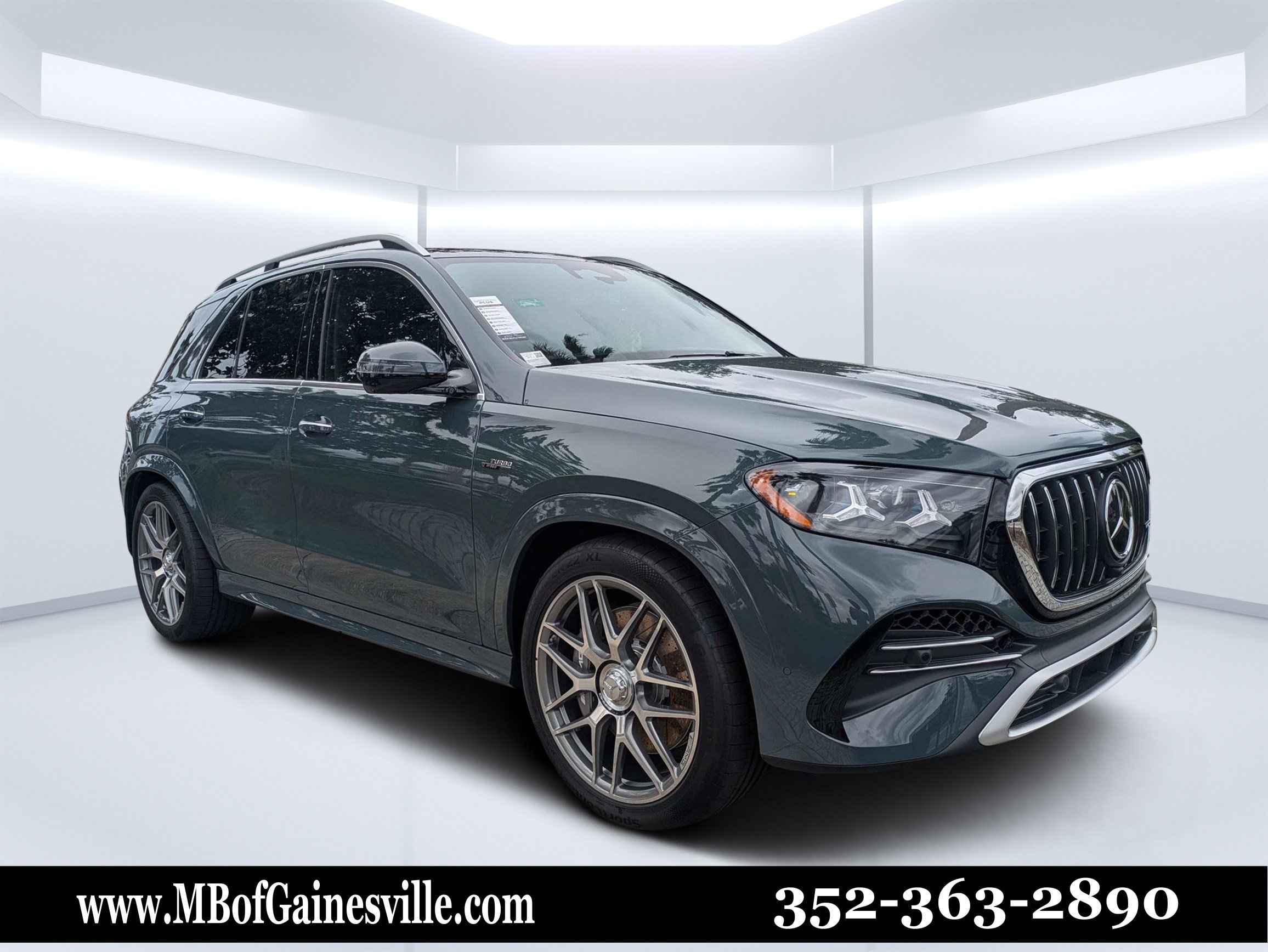 New 2027 Dark Petrol Mercedes-Benz AMG® GLE 53e 4MATIC+ SUV image 28