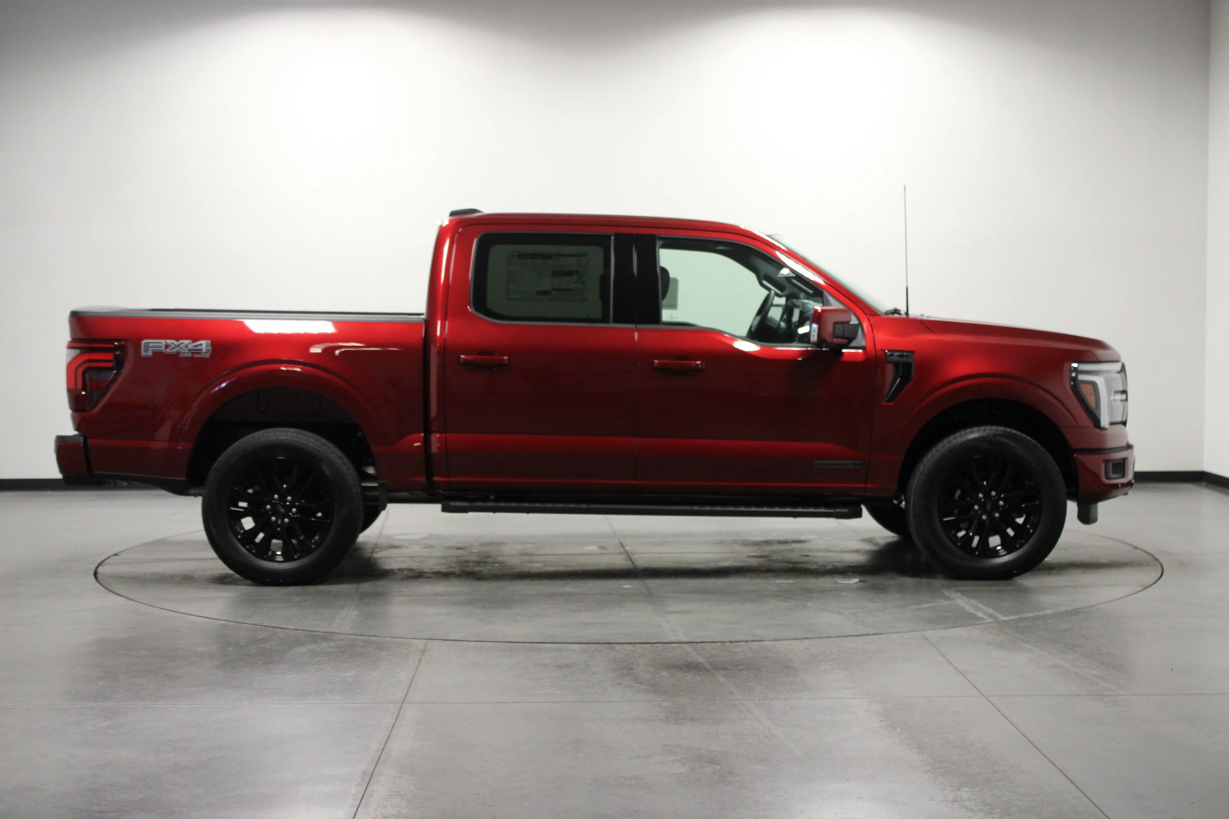New 2026 Ruby Red Metallic Tinted Clearcoat Ford Lariat® image 3