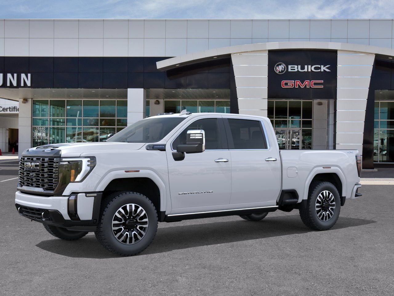 New 2026 Glacier White Tricoat GMC Denali Ultimate image 3