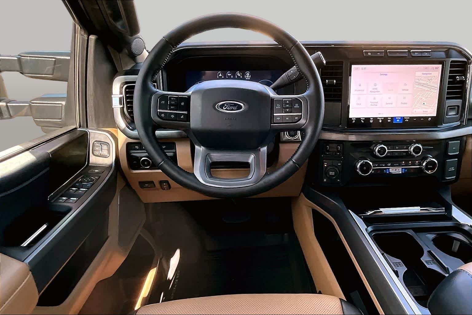 Used 2024 Carbonized Gray Ford LARIAT image 8