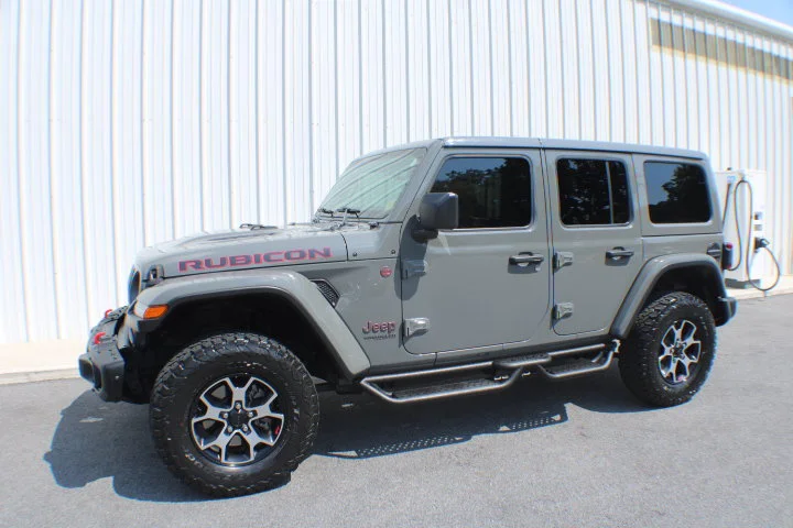 Used 2020 Gray Jeep Rubicon 4x4 image 4