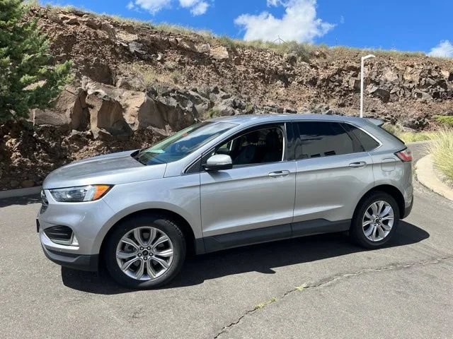 Used 2023 Silver Metallic Ford Titanium image 1
