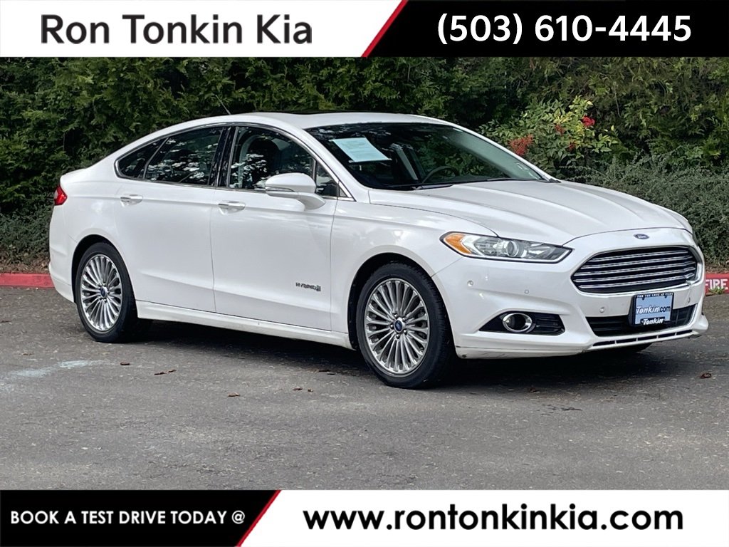 Used 2013 Ford Fusion Titanium with VIN 3FA6P0RU8DR292259 for sale in Gladstone, OR