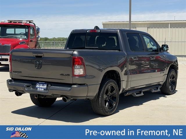 Used 2021 Granite Crystal Metallic Clearcoat Ram Big Horn image 4
