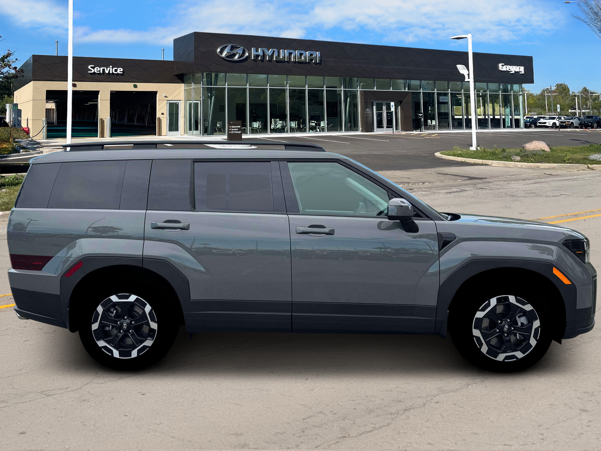 New 2026 Gray Hyundai SEL AWD image 9