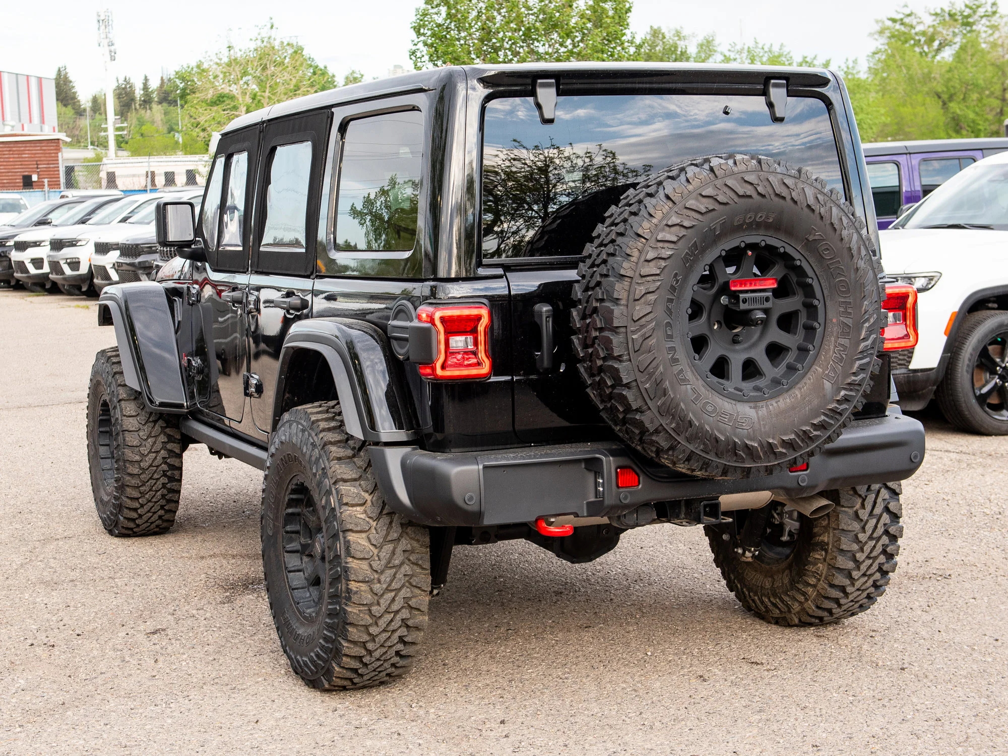 New 2026 Black Jeep Rubicon X*, 37s, Winch, Hi-Lift Jack, 3.5 Inch Lift image 4