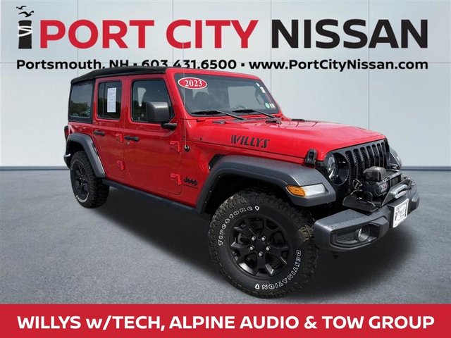 2023 Jeep Wrangler Willys w/$13,605 in factory options!
