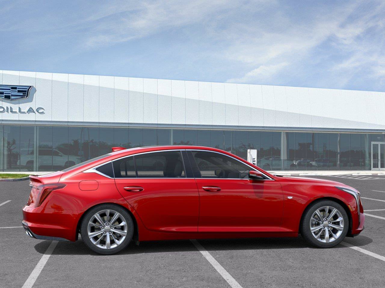 New 2026 Radiant Red Tintcoat Cadillac Premium Luxury image 5
