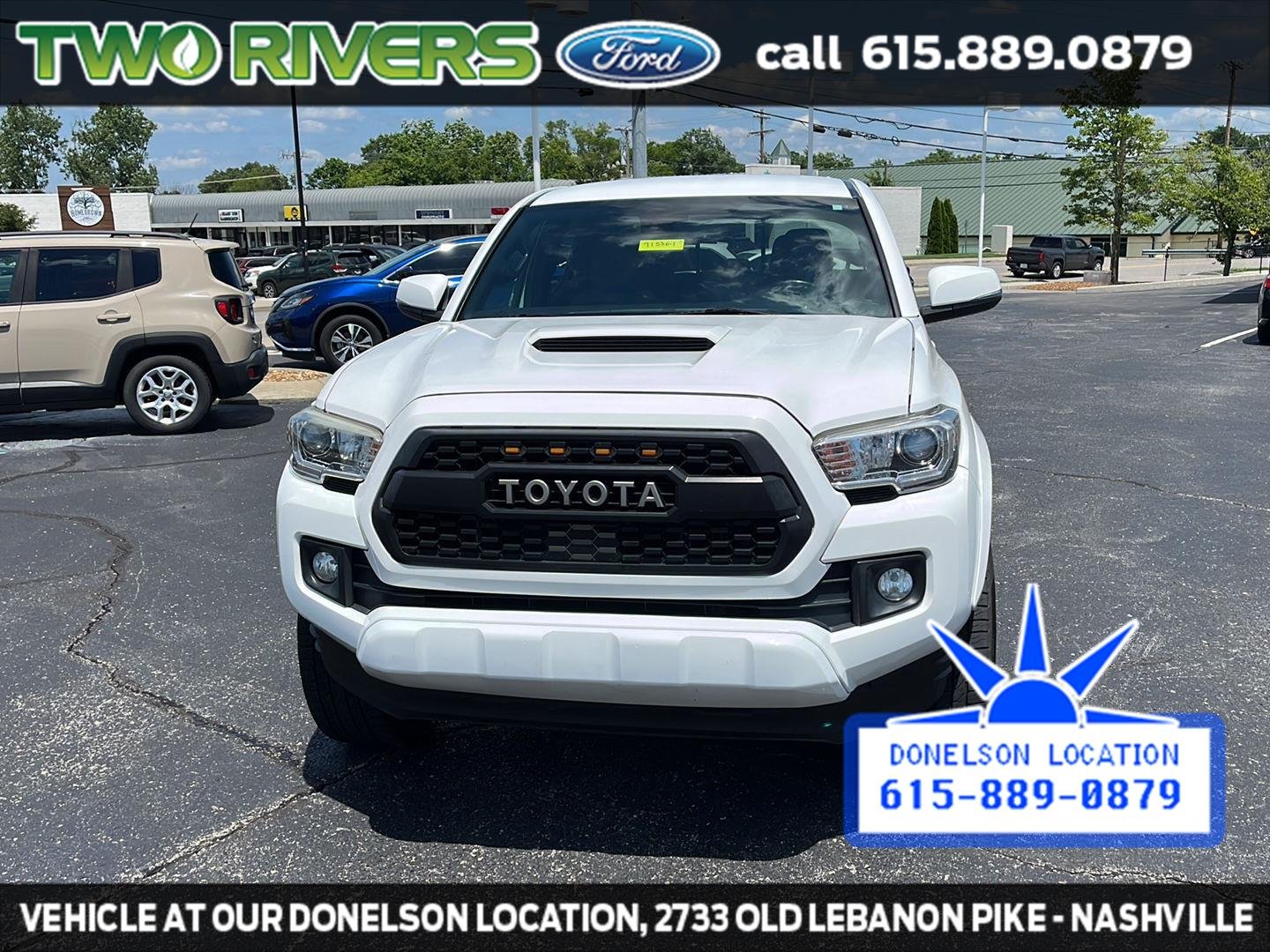 Used 2019 Super White Toyota TRD Sport image 3