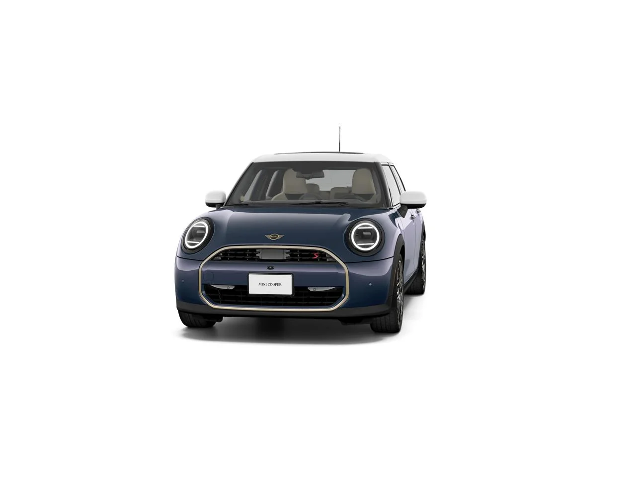 New 2027 Indigo Sunset Blue Metallic MINI Iconic image 3