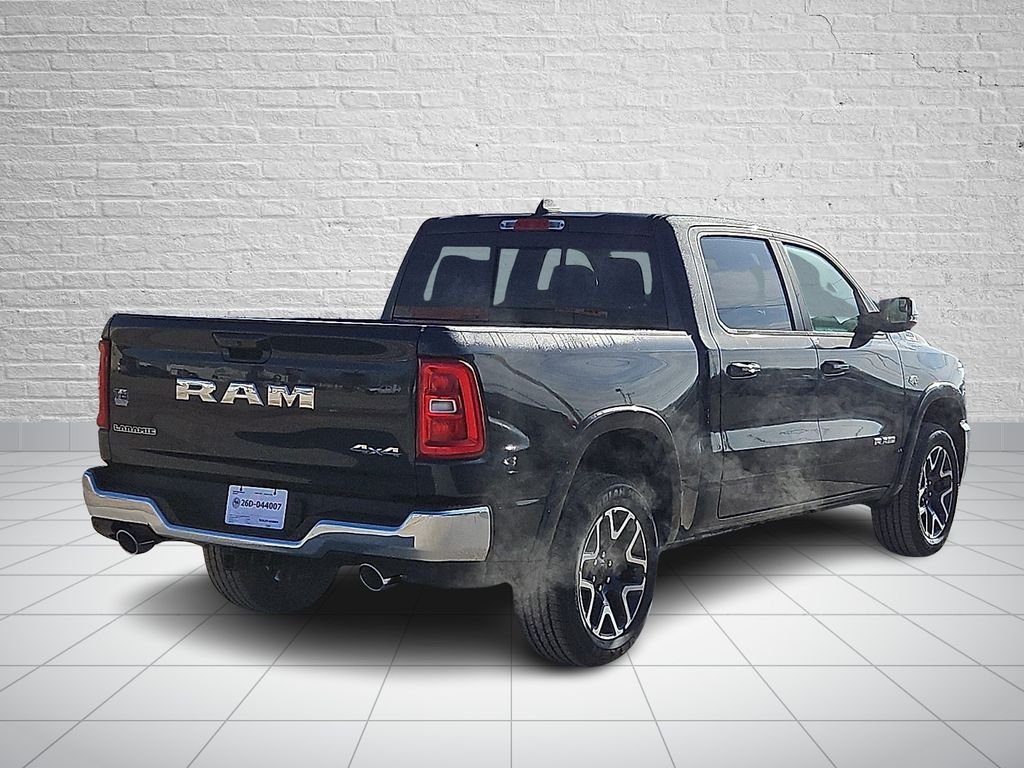 New 2026 Forged Blue Metallic Exterior Paint RAM Laramie image 4