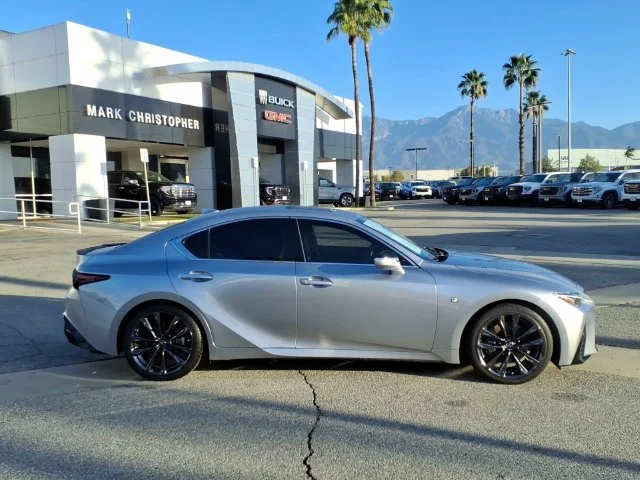 Used 2021 Iridium Lexus IS 350 F SPORT image 3
