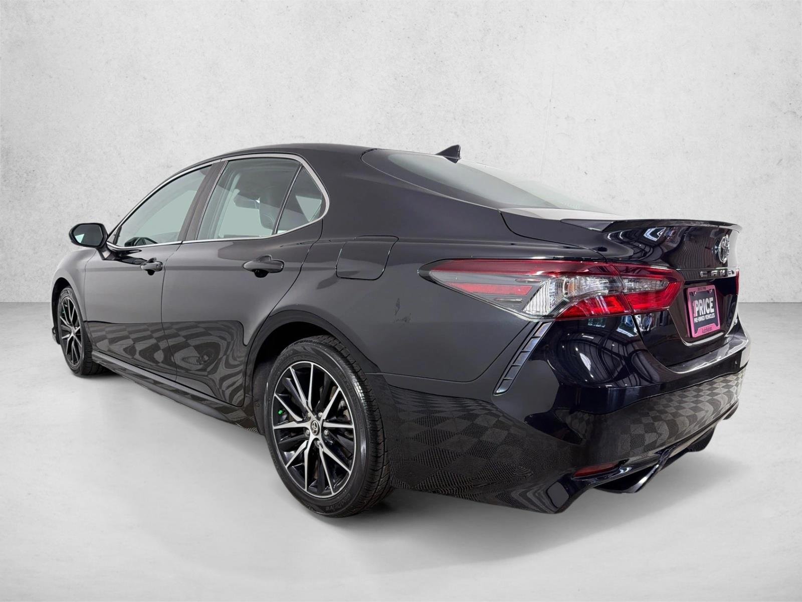 Certified Used 2021 Midnight Black Metallic Toyota SE image 5