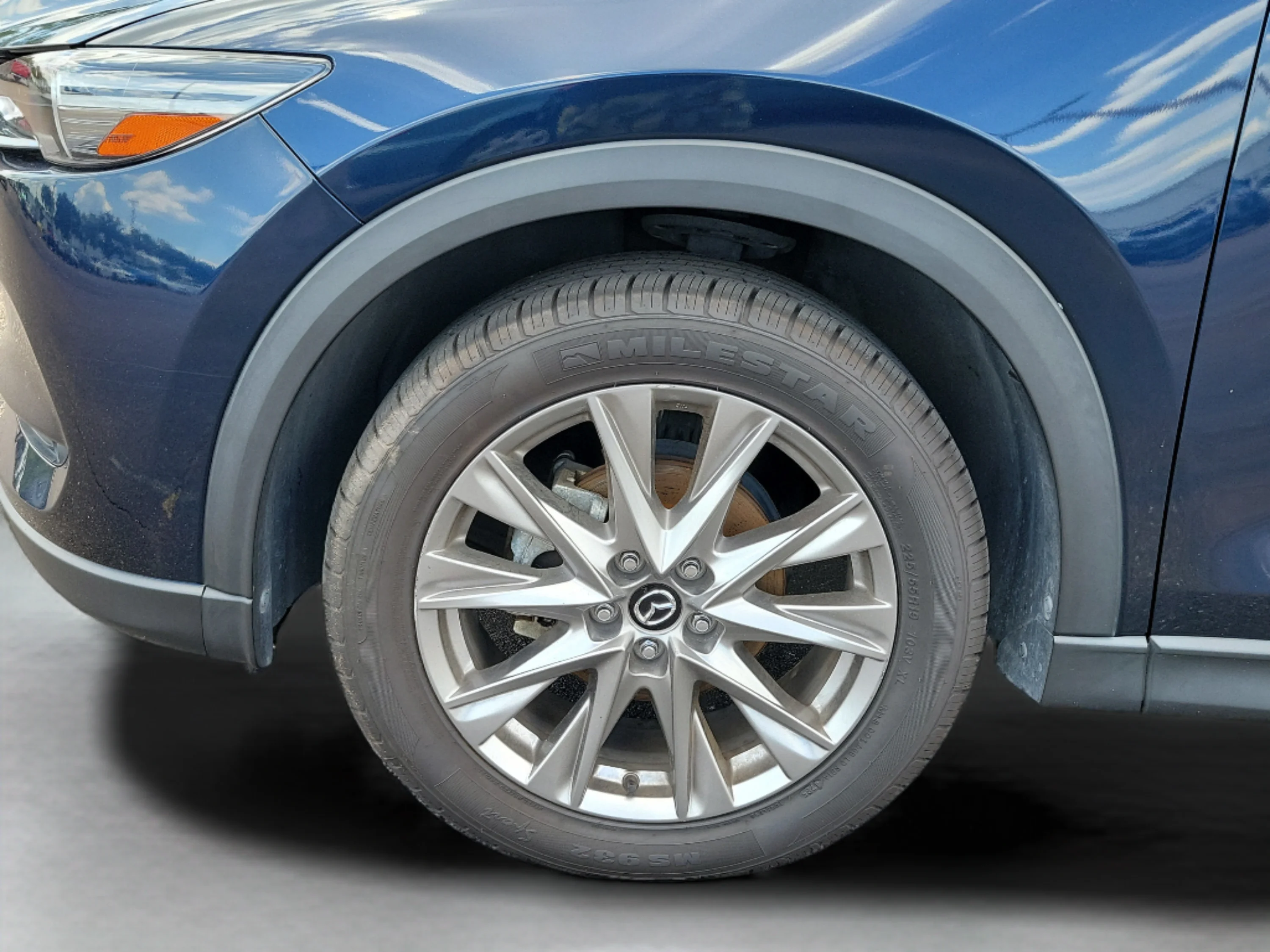 Used 2021 Deep Crystal Blue Mica Mazda Grand Touring image 9