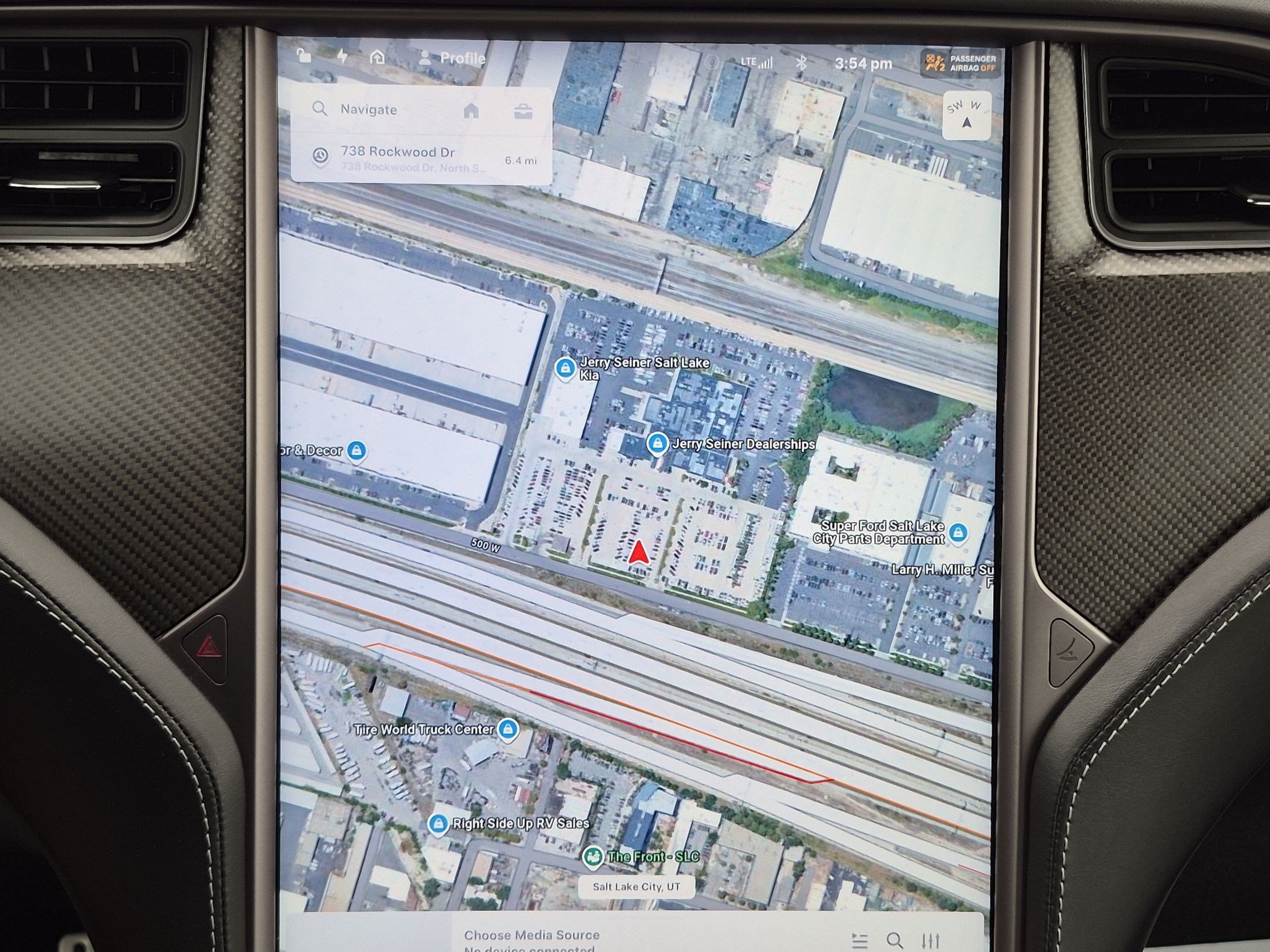Used 2020 Black Tesla Performance image 20