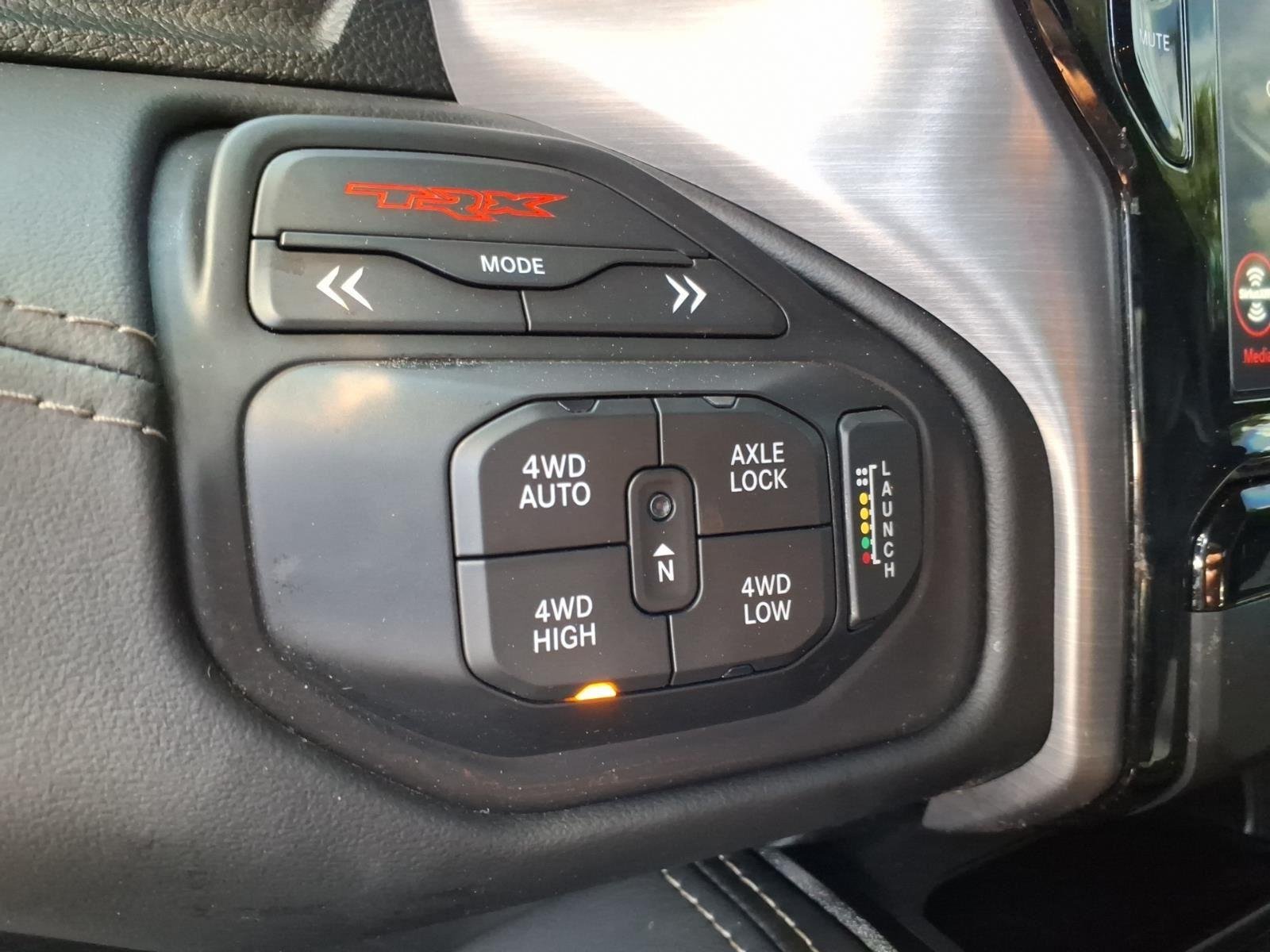 Used 2021 Bright White Clearcoat Ram TRX image 9