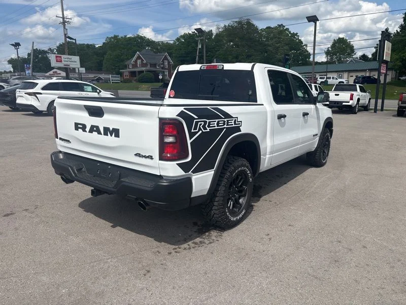New 2026 Bright White Clear-Coat Exterior Paint RAM Rebel image 3