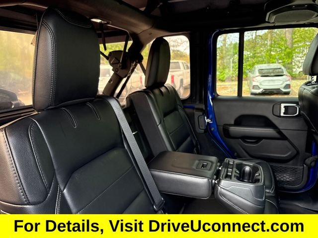 Used 2020 Blue Jeep Unlimited Sahara image 32