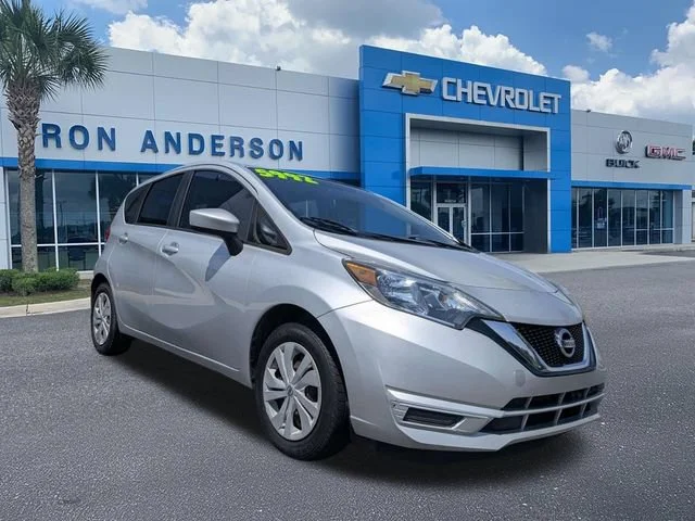 Used 2017 Brilliant Silve Nissan SV image 1