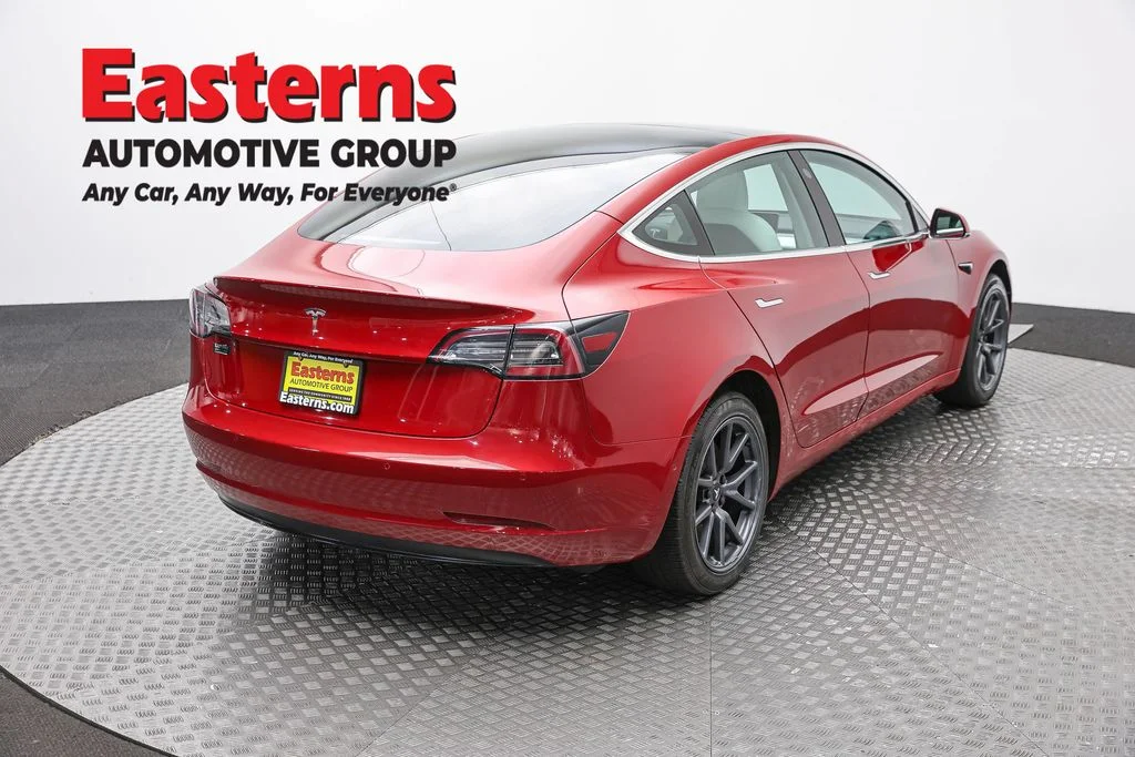 Used 2019 Red Tesla Standard image 5