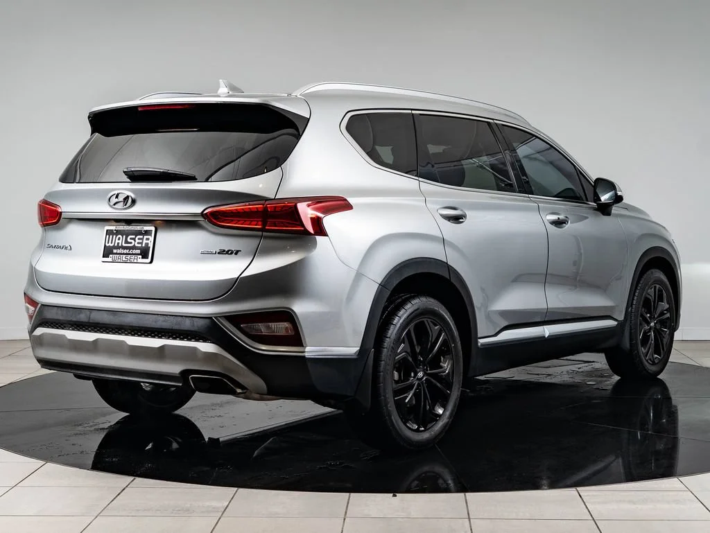 Used 2020 Shimmering Silver Pearl Hyundai SEL image 10