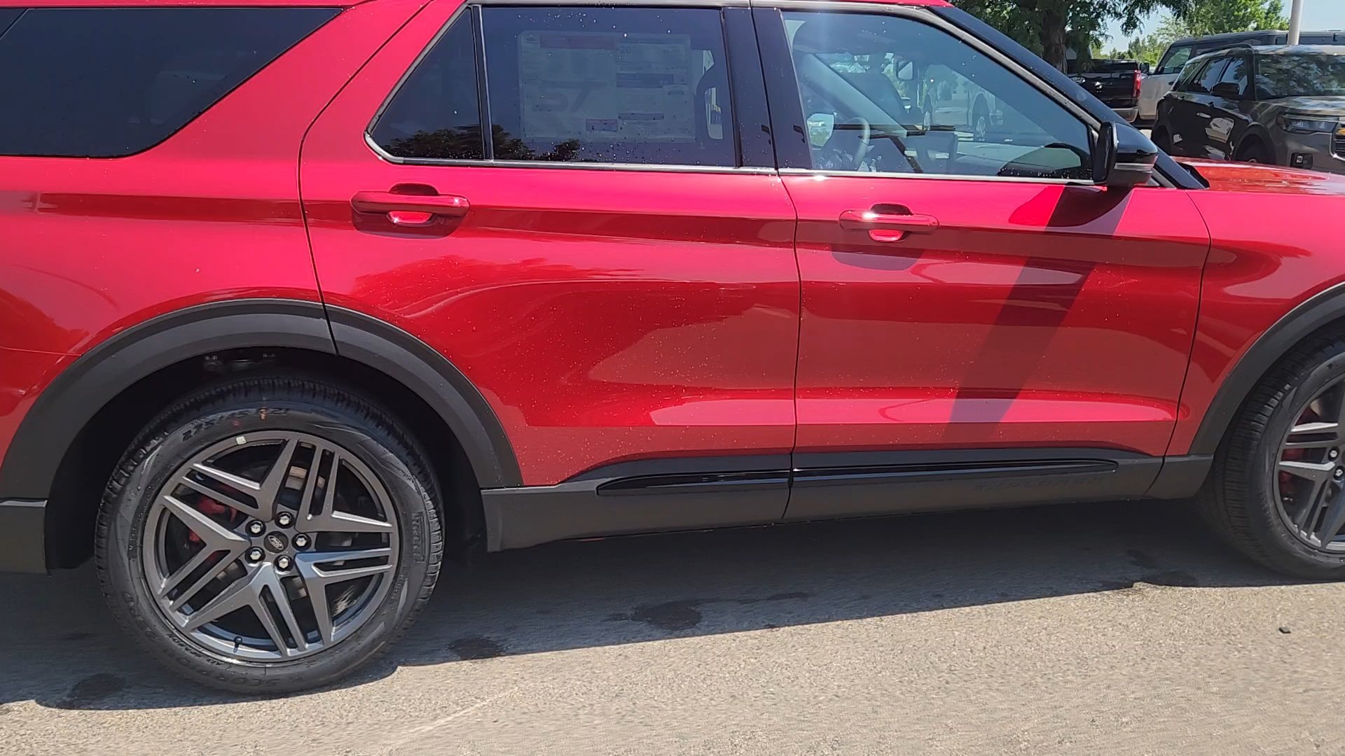 New 2026 Rapid Red Metallic Tinted Clearcoat Ford ST image 11