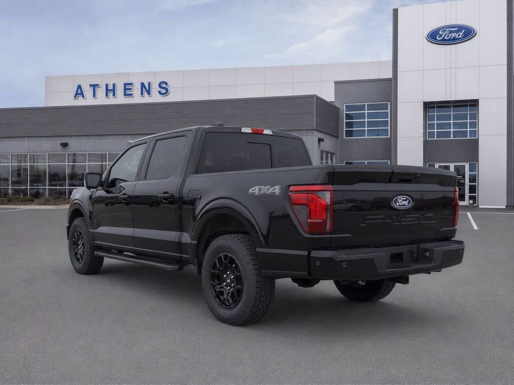 New 2026 Agate Black Metallic Ford XLT image 4