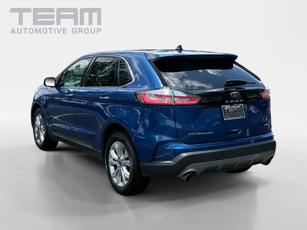 Used 2024 Blue Ford Titanium image 5