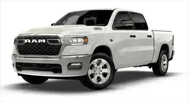 New 2026 Bright White Clear-Coat Exterior Paint RAM BIG HORN image 13