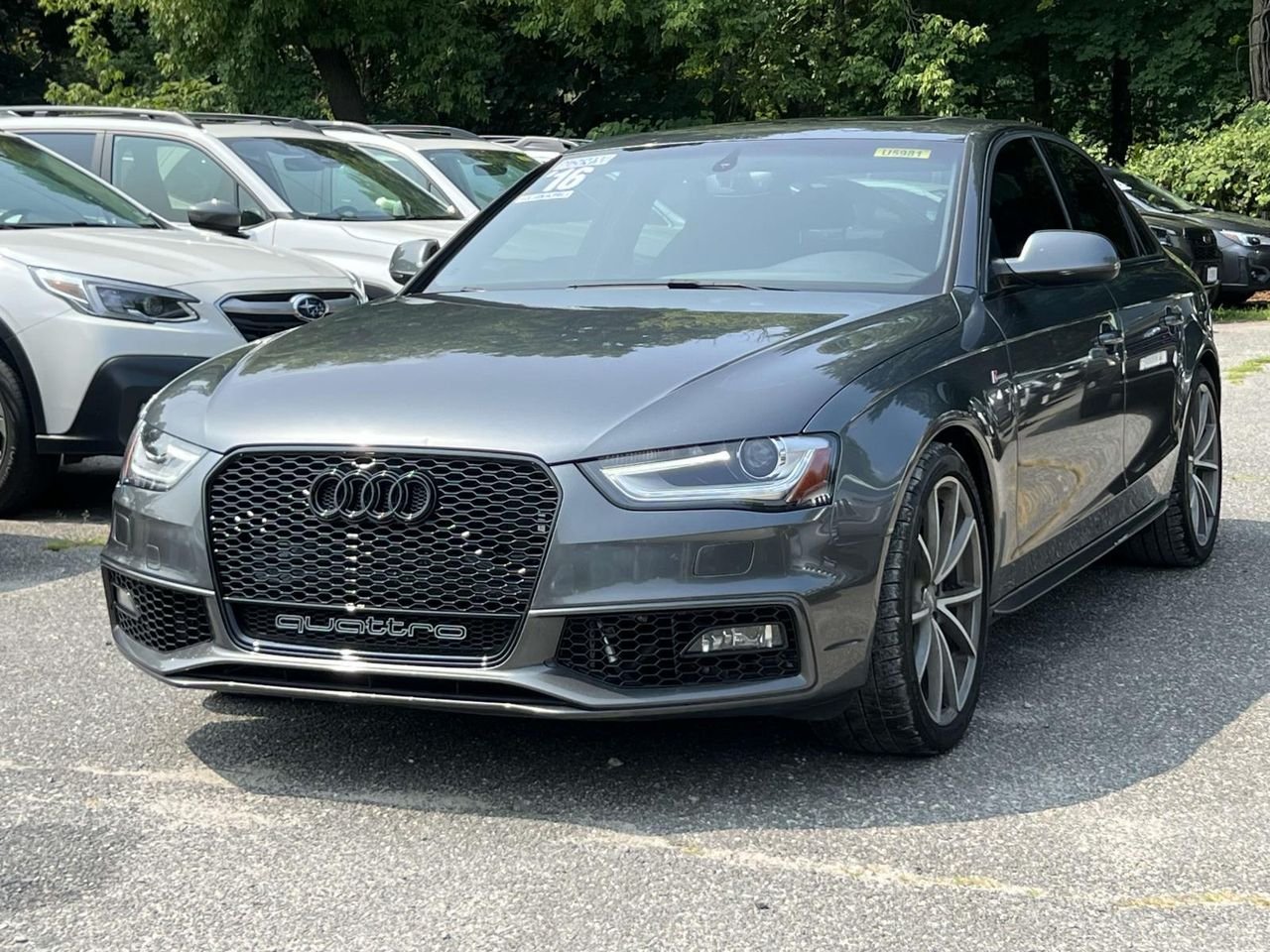 Used 2016 Audi S4 Premium Plus with VIN WAUBGAFL6GA006625 for sale in Glen Cove, NY