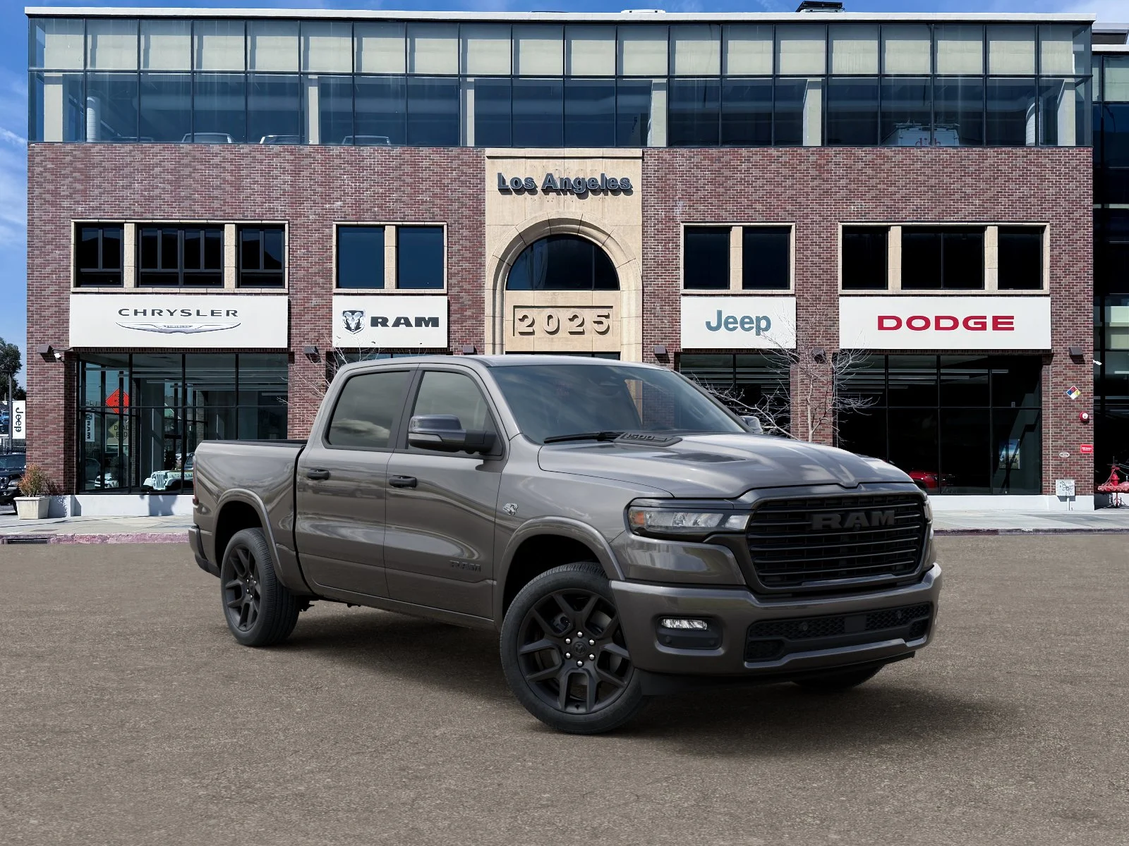 New 2026 Granite Crystal Metallic Clear-Coat Exterior Paint RAM Laramie image 31