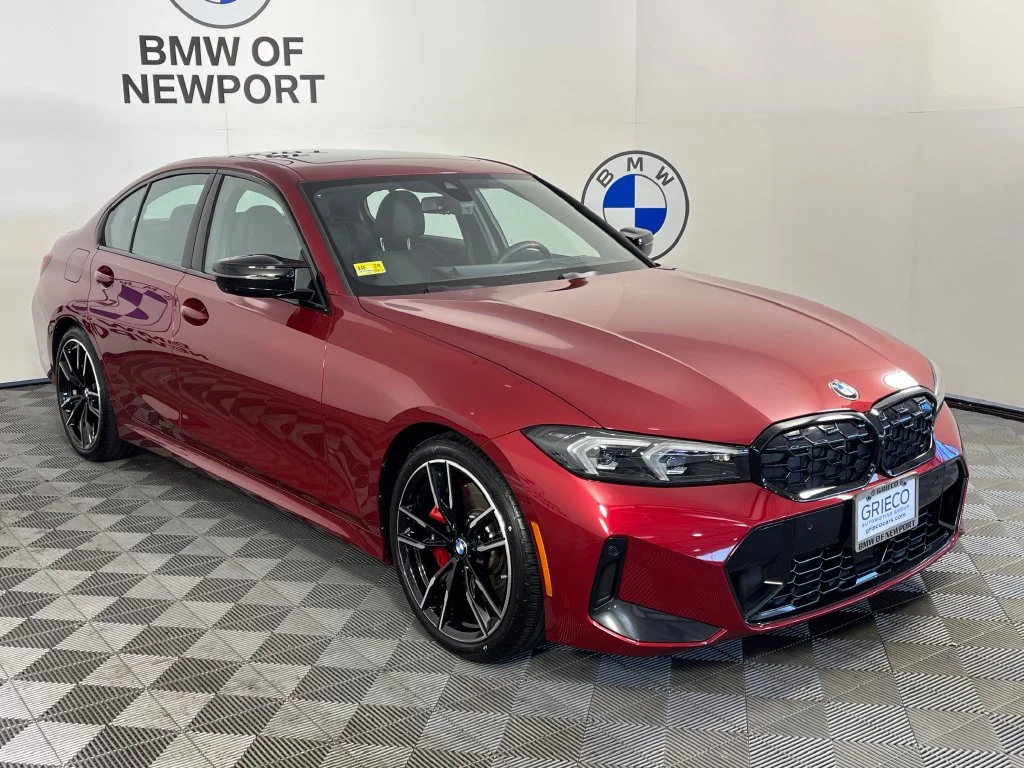 Used 2026 Red Metallic BMW M340i xDrive image 1