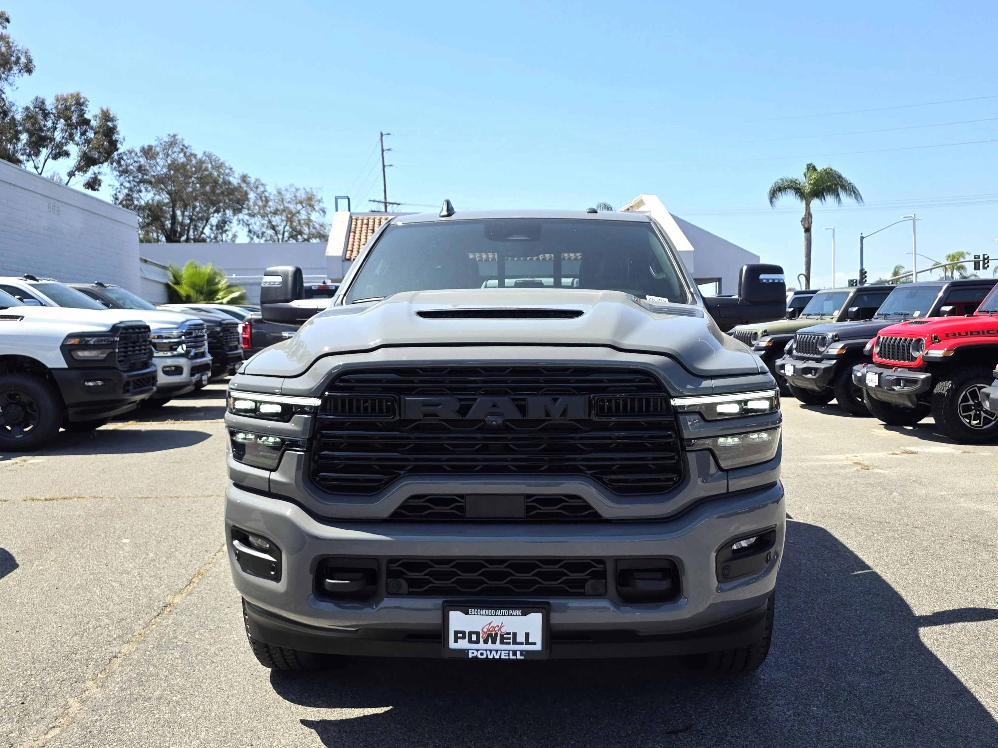 New 2026 Ceramic Gray Clearcoat RAM Laramie image 7