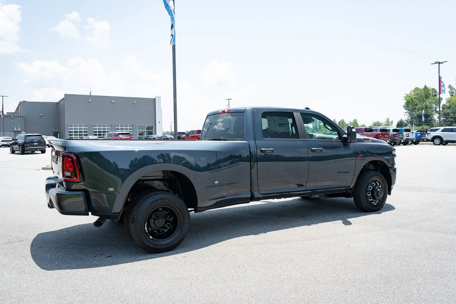 New 2026 Forged Blue Metallic Exterior Paint RAM Big Horn image 10