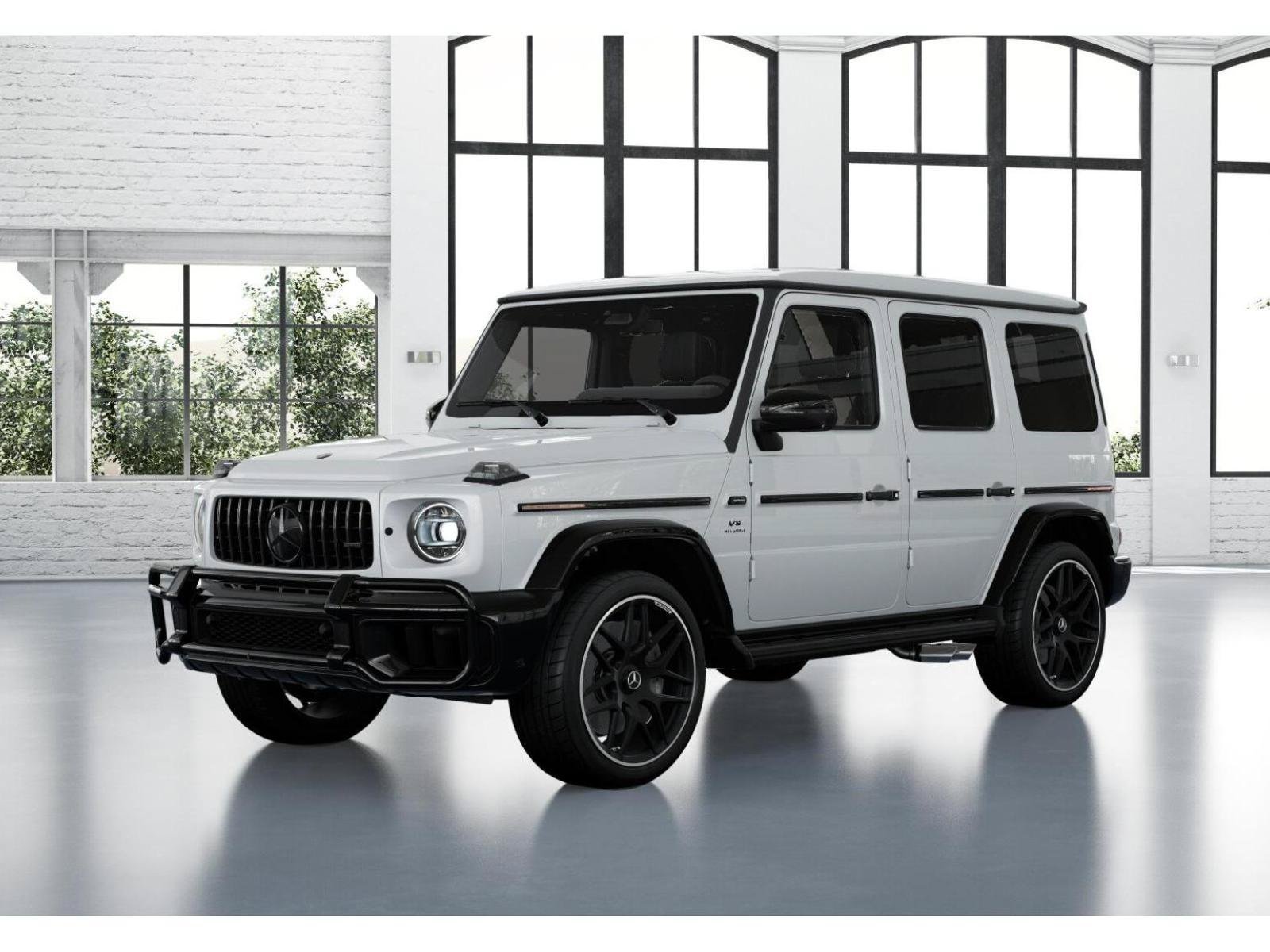 New 2026 MANUFAKTUR Moonlight White Metallic Mercedes-Benz AMG® G 63 SUV image 54