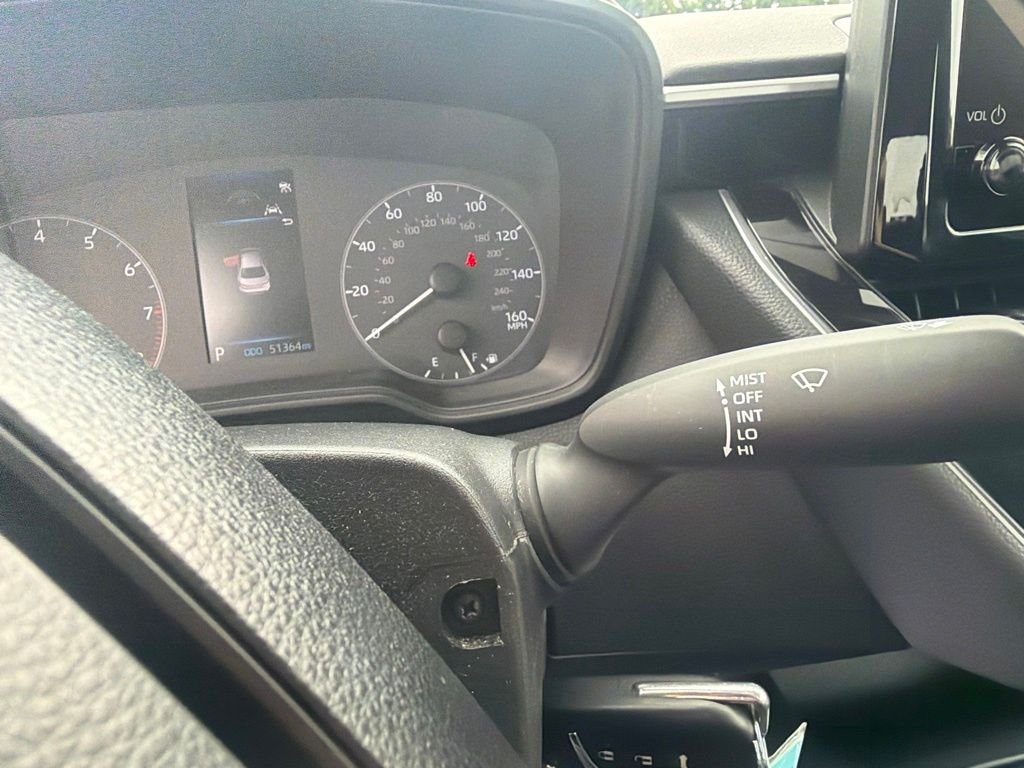 Used 2023 Midnight Black Metallic Toyota LE image 30