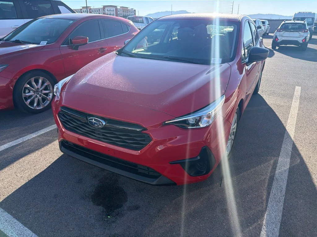 Certified Used 2025 Red Subaru Base image 4