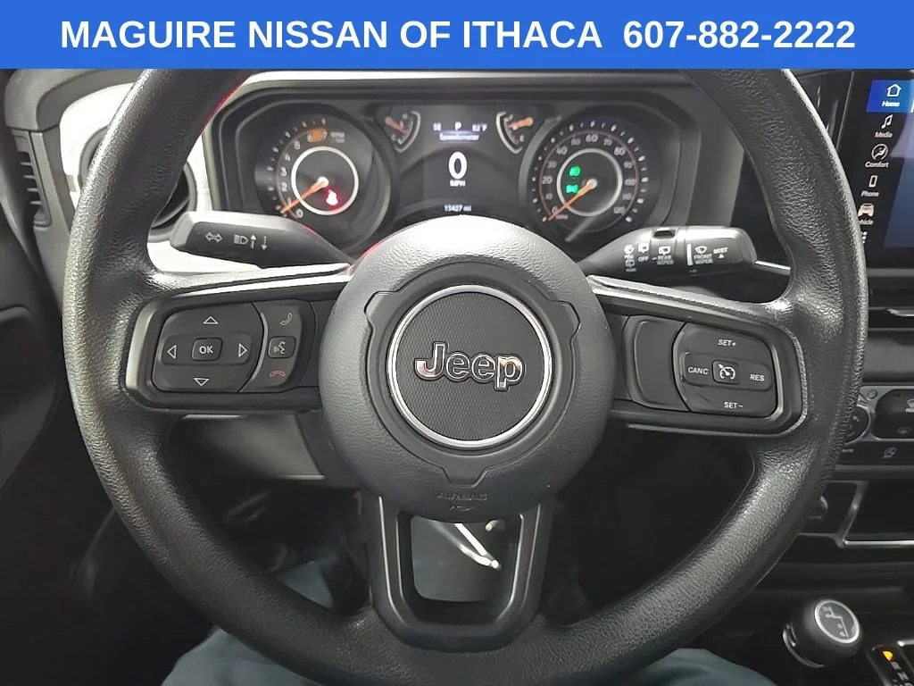 Used 2024 Silver Jeep Sport image 17