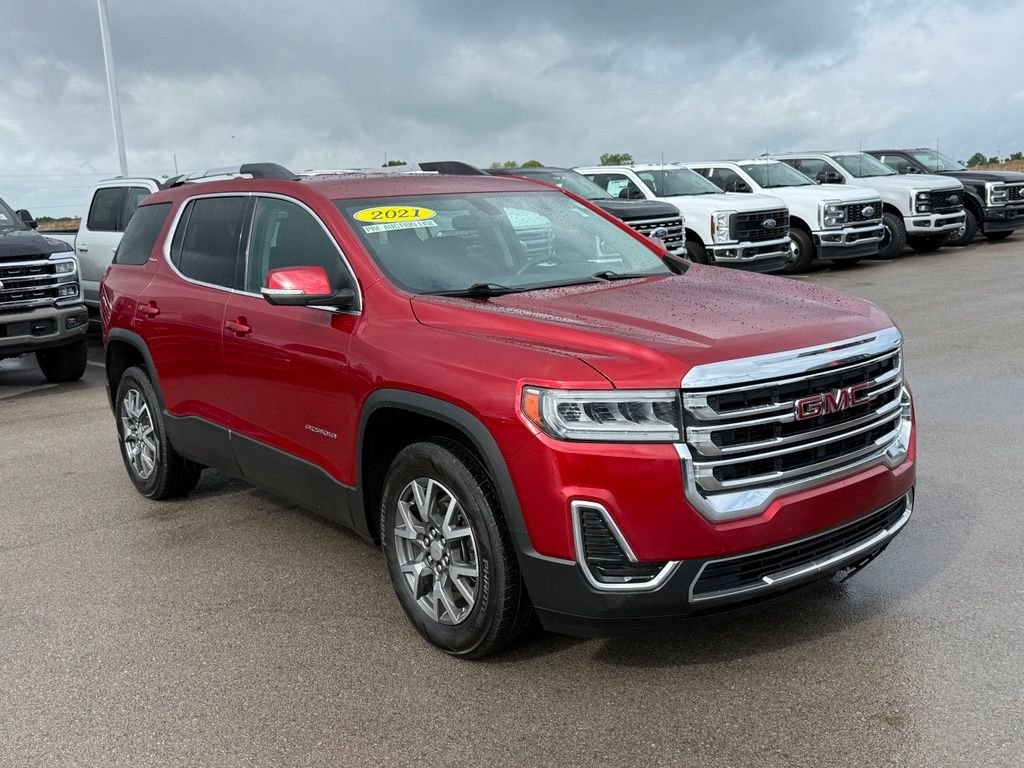 Used 2021 GMC Acadia SLE with VIN 1GKKNKLA6MZ182464 for sale in Shelbyville, TN