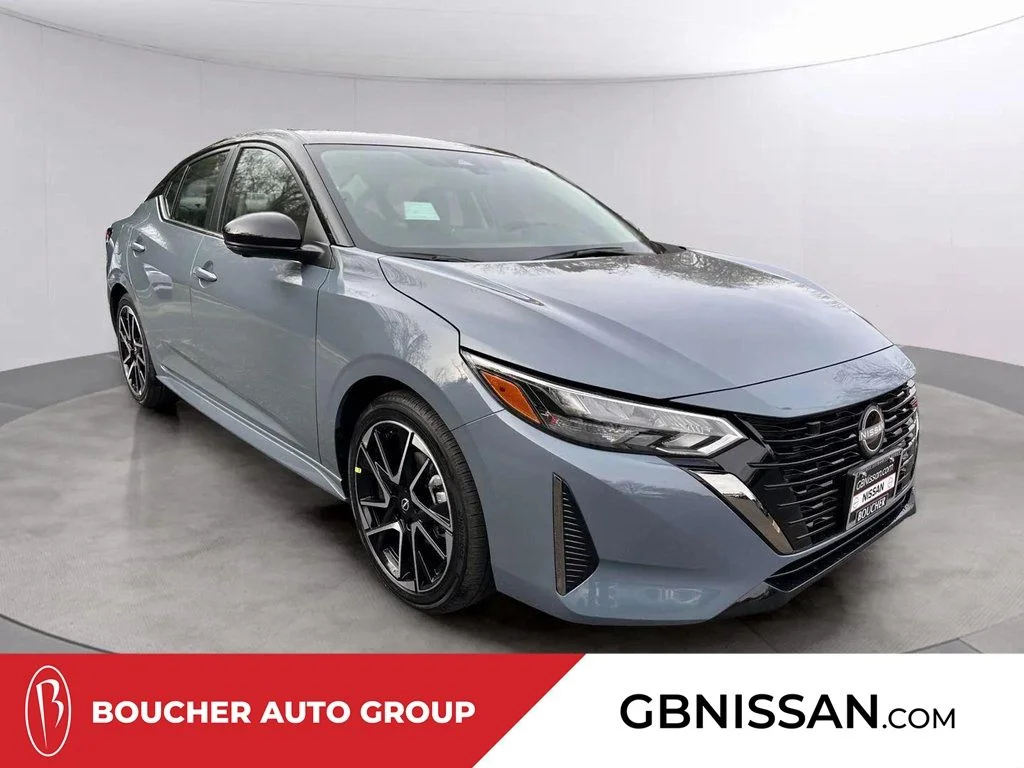 New 2025 Two-tone Atlantic Gray Metallic / Super Black Nissan SR image 1