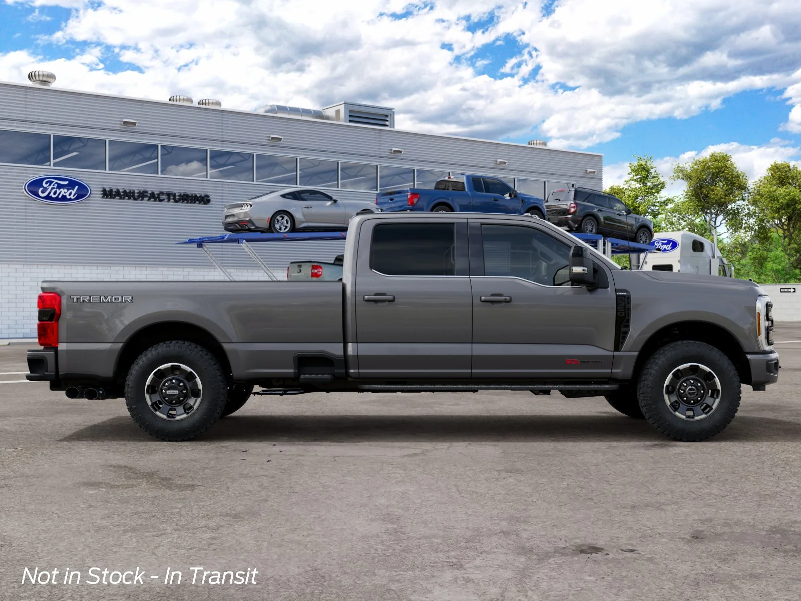 New 2027 Carbonized Gray Metallic Ford F-350® Lariat® image 5