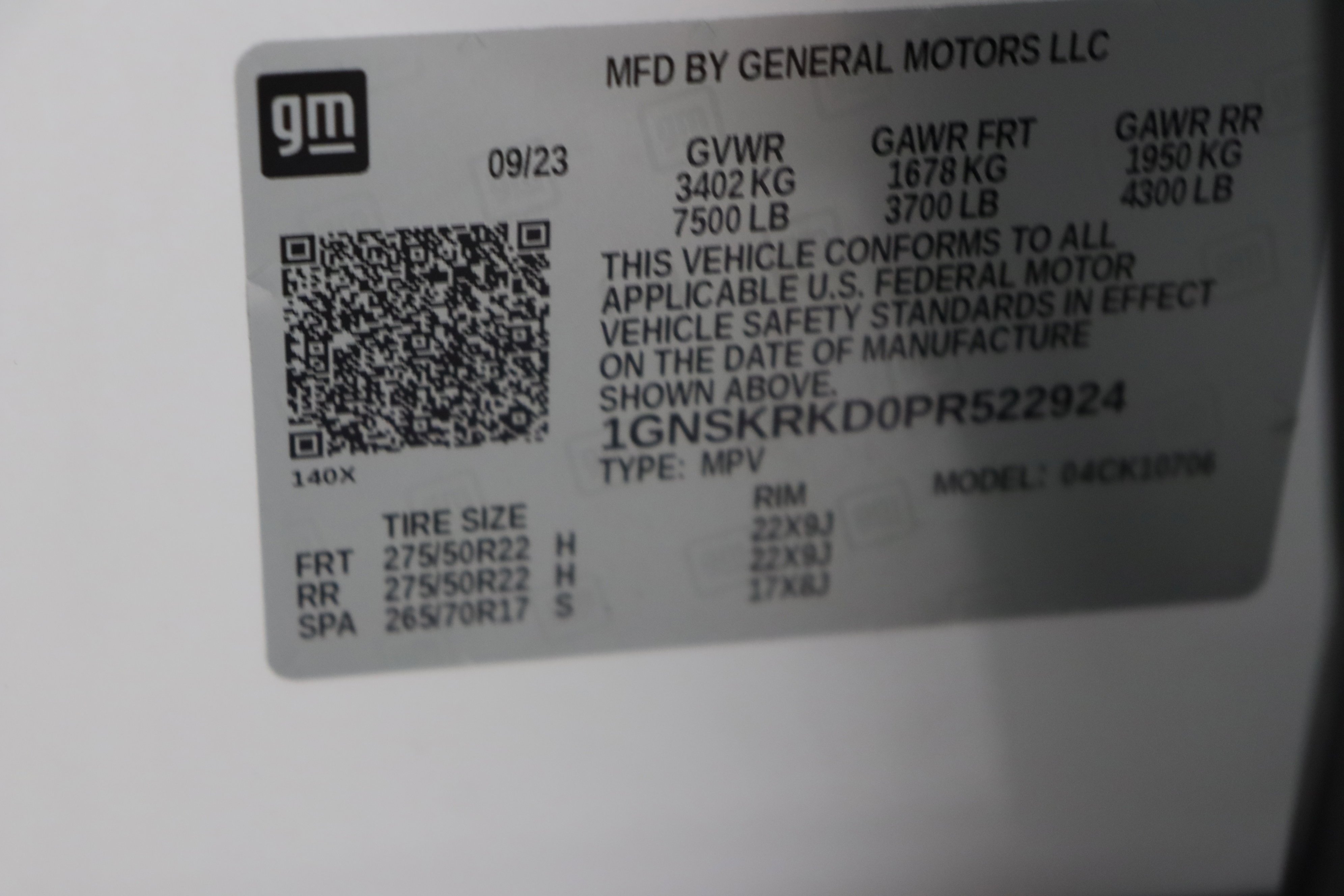 Used 2023 Iridescent Pearl Tricoat Chevrolet RST 5.3L image 44