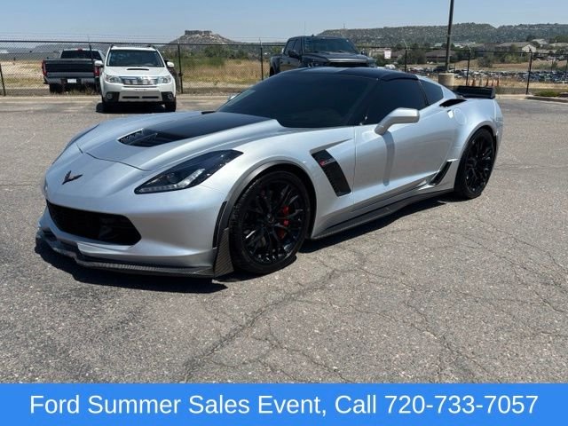 Used 2016 Blade Silver Metallic Chevrolet Z06 image 1