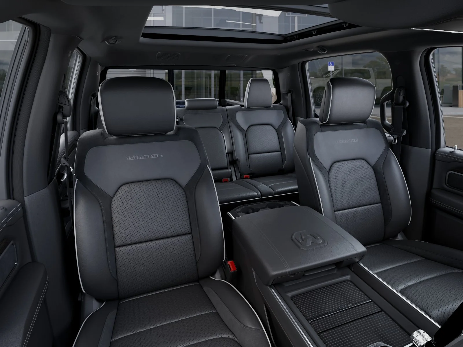 New 2026 Forged Blue Metallic Exterior Paint RAM Laramie image 16