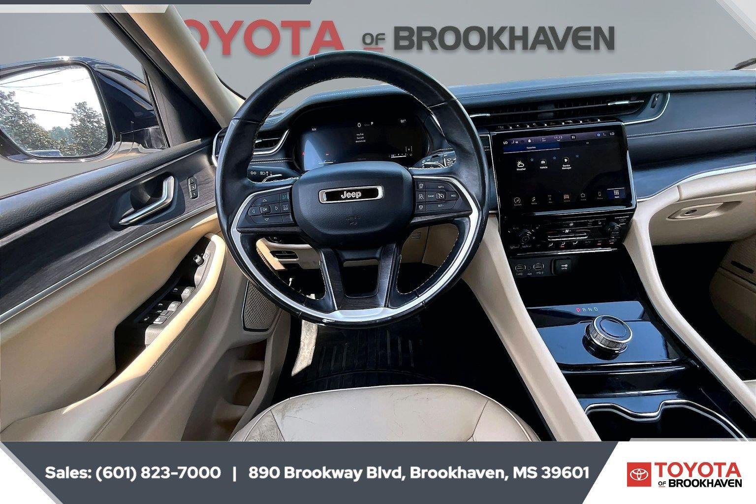 Used 2021 Bright White Clearcoat Jeep Limited image 5