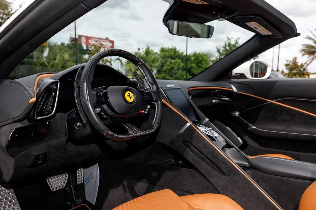 Used 2024 Bianco Italia Ferrari Spider image 29