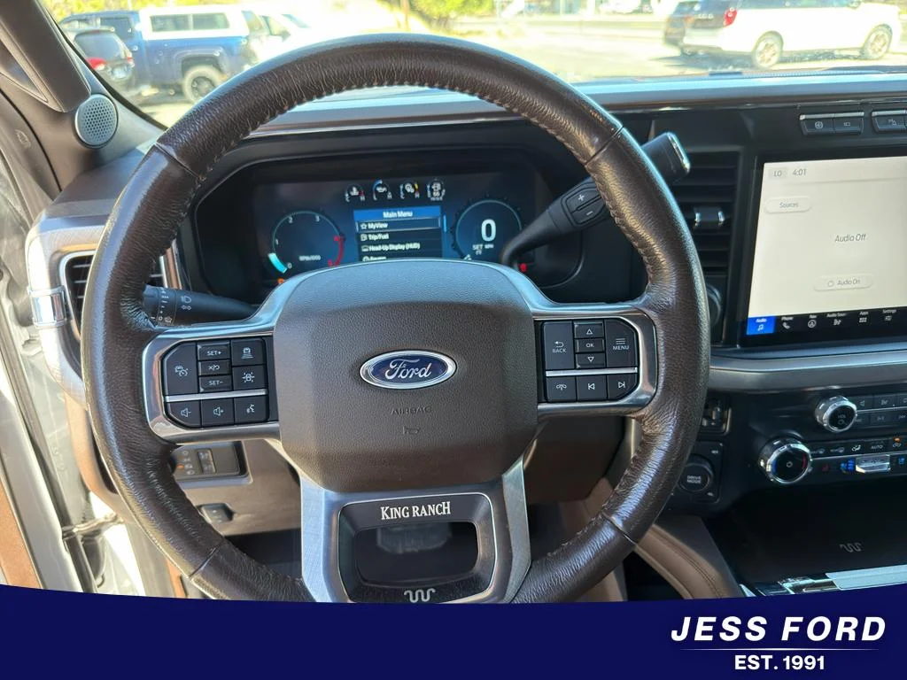 Used 2023 Oxford White Ford King Ranch image 17