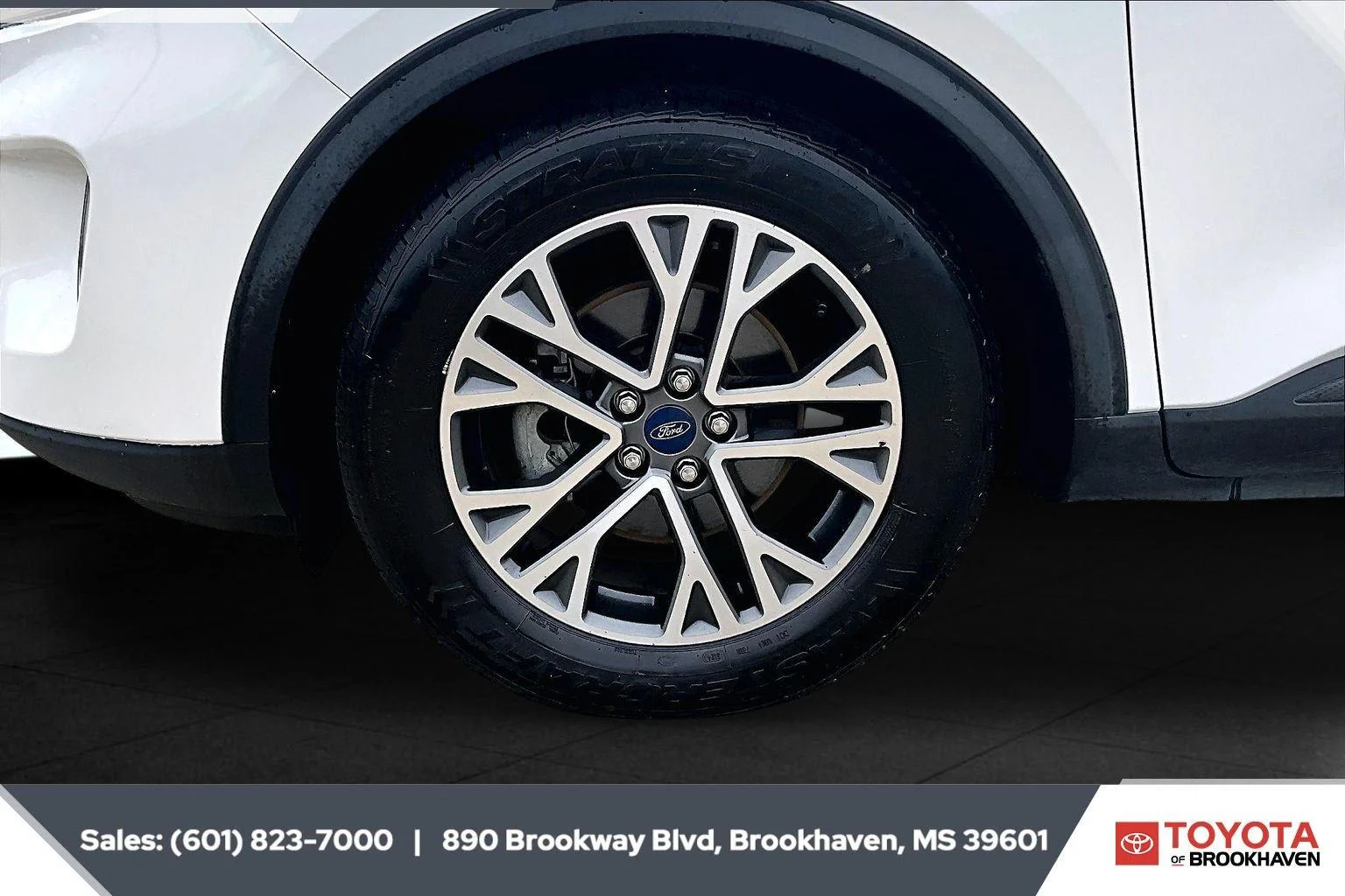 Used 2022 Star White Metallic Tri-Coat ford SEL image 7