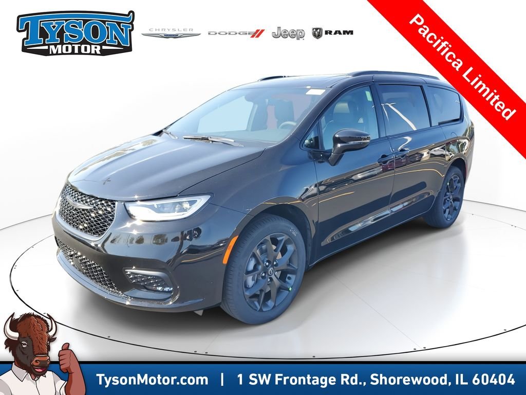 New 2026 Diamond Black Crystal Pearl-Coat Exterior Paint Chrysler Limited image 2