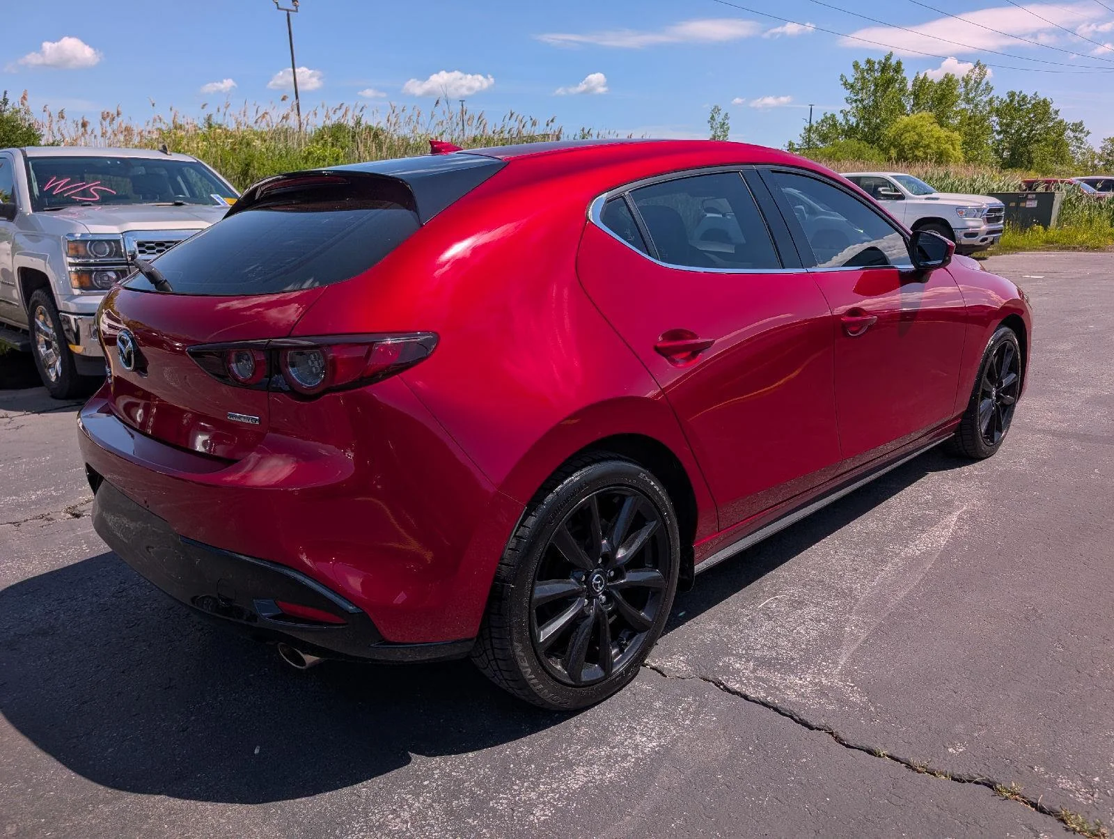 Used 2021 Soul Red Crystal Metallic Mazda Premium image 7